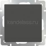 Выключатель 1кл (серо-коричневый) WERKEL
