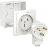 Силовой комплект Blanca c подъем. кор. 32А, 250В Schneider Electric