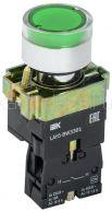 Кнопка LAY5-BW3361 с подсв. зел. 1з IEK