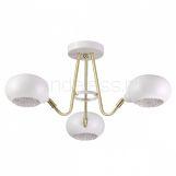 Люстра CIRRUS 4468/3C E14 3*40W 220V MODERNI LN20 56 золотой, белый LUMION
