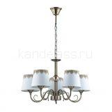 Люстра PLACIDA 2998/5 E14 5*40W 220V COMFI бронзовый LUMION