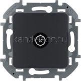 Розетка TV проход. INSPIRIA (антрацит) Legrand