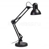 TLI-221 BLACK E27 Светильник настольный. Цоколь Е27. 60W. Механический выключатель. Черный. ТМ Unie