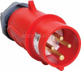 Вилка переносная ССИ-014 16А 3Р+РЕ IP44 MAGNUM ИЭК