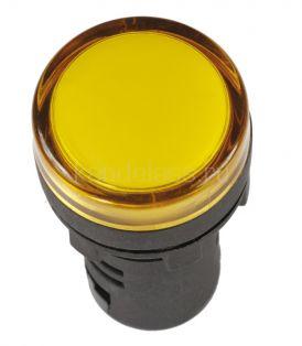 Лампа AD22DS(LED)матрица d22мм желтый 230В ИЭК
