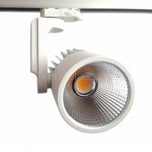 Свет-к трековый 3ф LED LUXSPOT 45W BLACK 3000K 4500Лм 45Вт