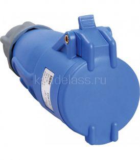 Розетка переносная ССИ-213 16А-6ч/200-250В 2Р+РЕ IP44 MAGNUM ИЭК