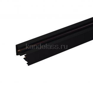 UBX-Q122 GS2 BLACK 200 SET01 Шинопровод осветительный. тип G. в наборе с заглушкой и вводом питания.