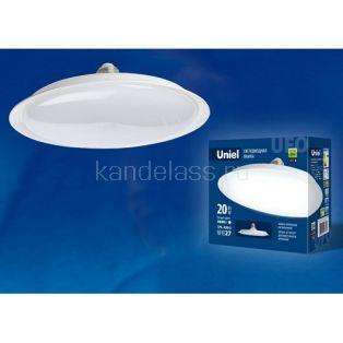 Лампа LED-UFO-U165-20W 4000K E27 FR PLU01WH Uniel