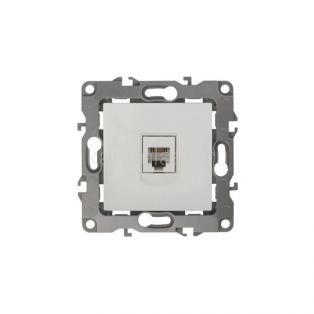 Розетка телефон. RJ11, сл. кость 12-3105-02 ЭРА