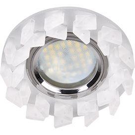 Фото Свет-к Ecola MR16 LD 1661 Стекло Круг Гребенка Подсв.4К Хром-мат 42x95 Свет-к Ecola MR16 LD 1661 Стекло Круг Гребенка Подсв.4К Хром-мат 42x95